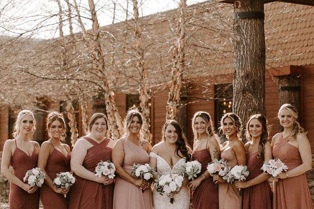 The colors and all the girls