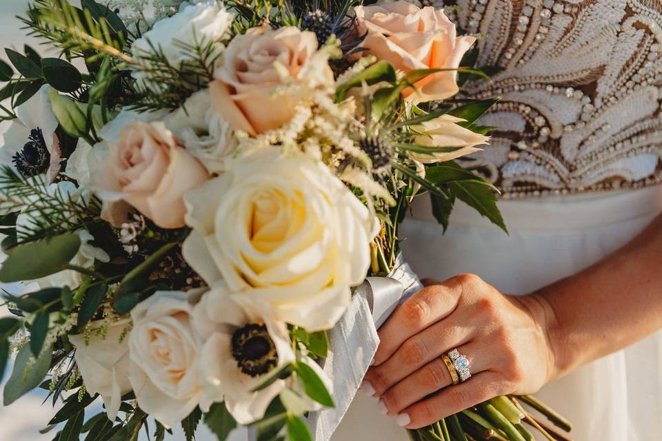 Bride bouquet & ring