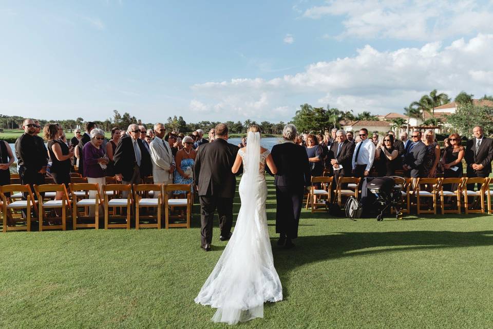 Ceremony bride