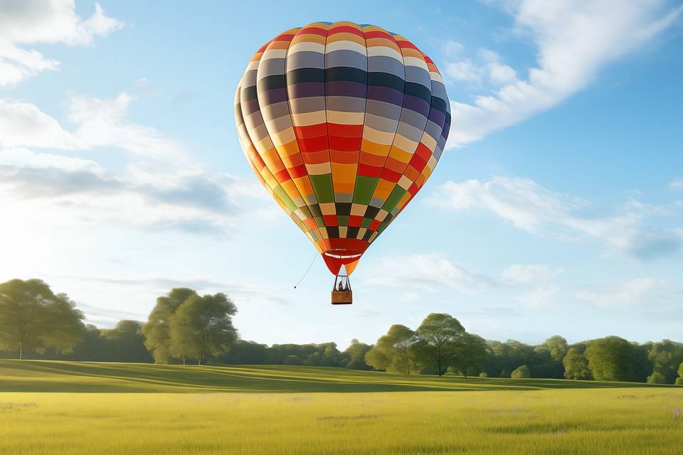 The Paddock Balloon Wedding