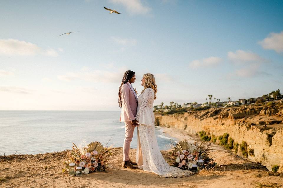 Sunset Cliffs Elopement