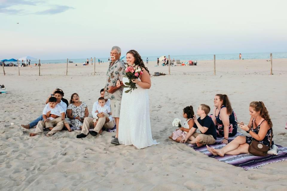 Simple Beach Wedding