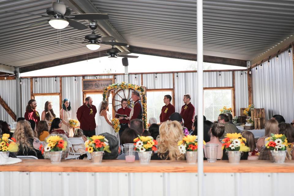 The ceremony