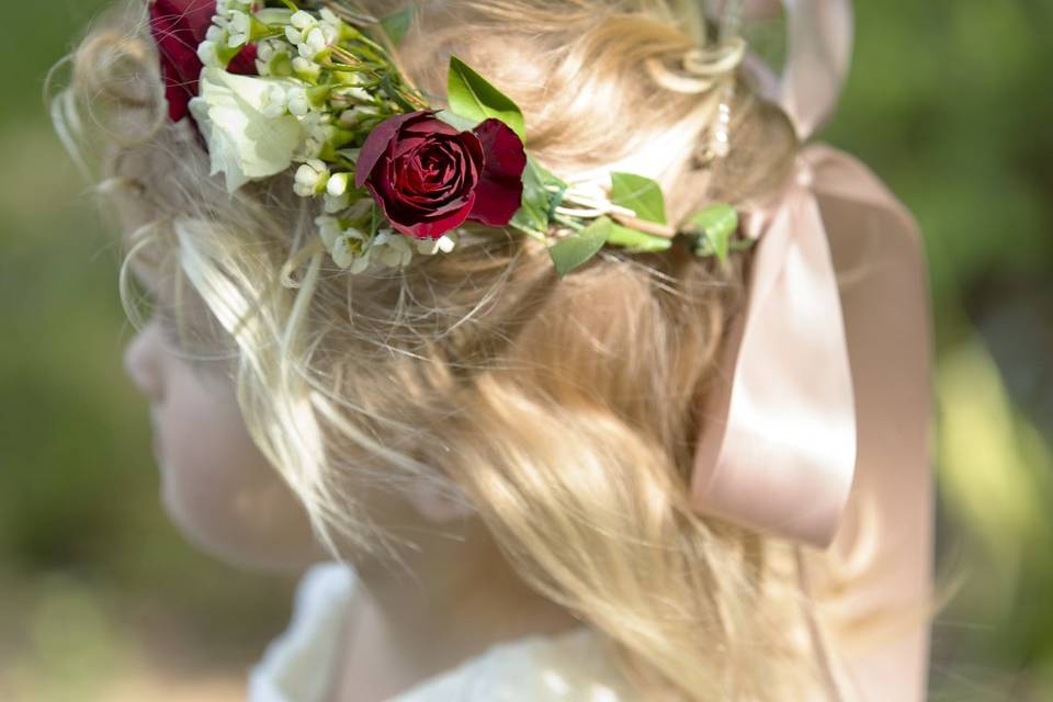 Flowergirl Crown