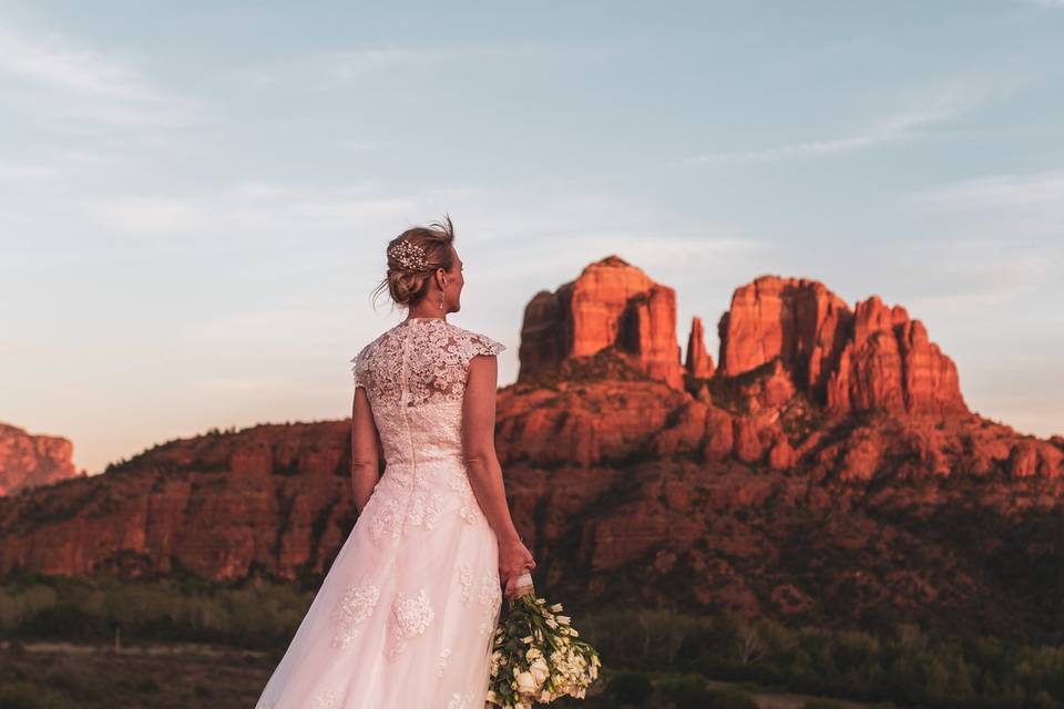 Sedona Western Wedding