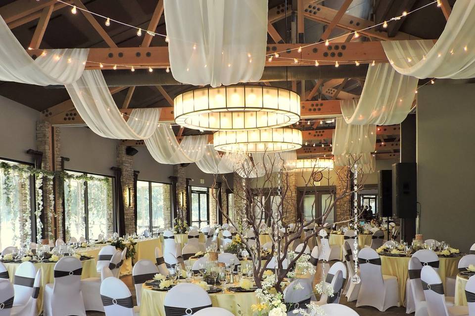 Reception hall