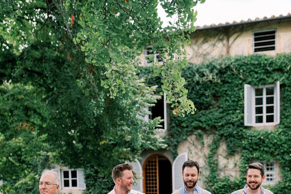 The groomsmen