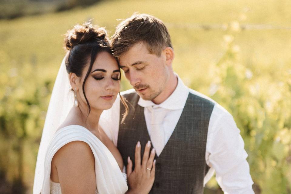 Bride and groom