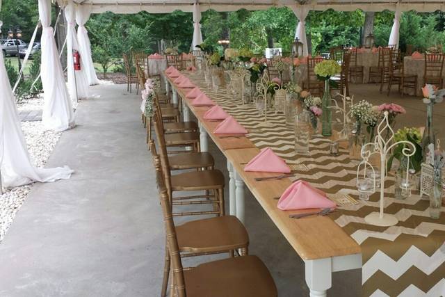 Long table setup