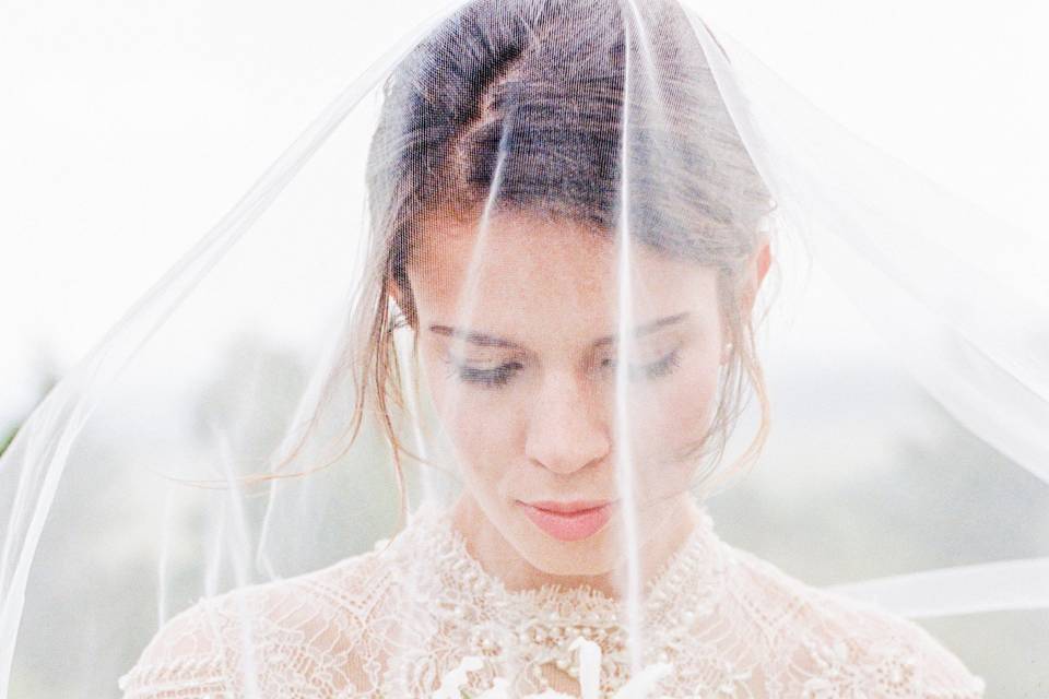 Bride's portrait