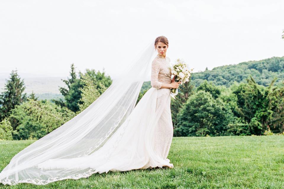 Bride's portrait