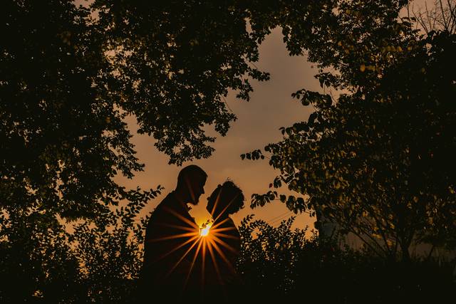 Wedding couple