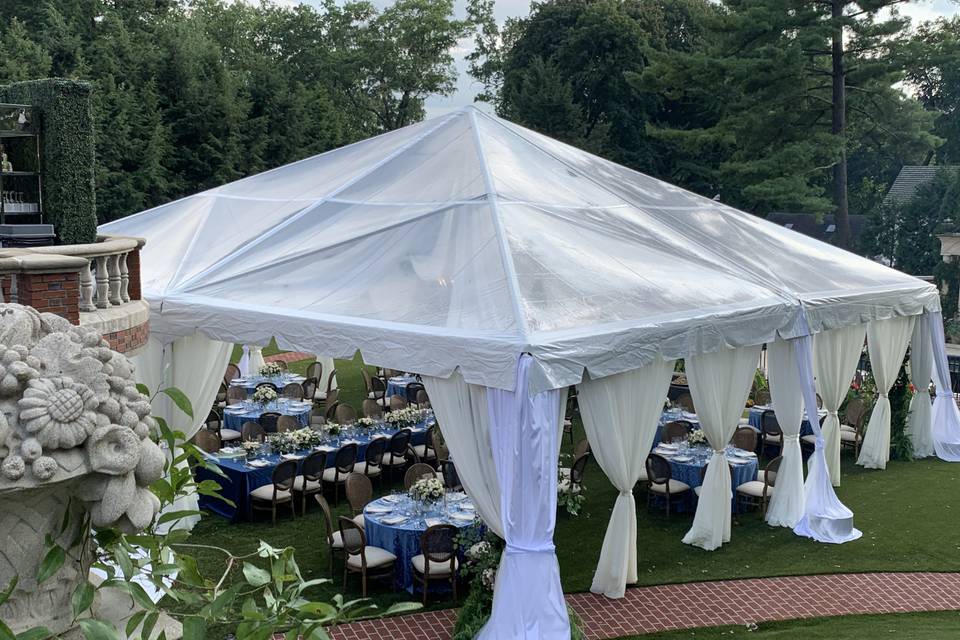 Navy Outdoor Wedding