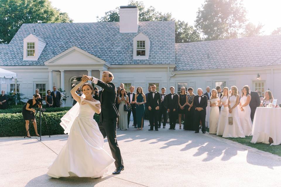 First Dance Outdoors