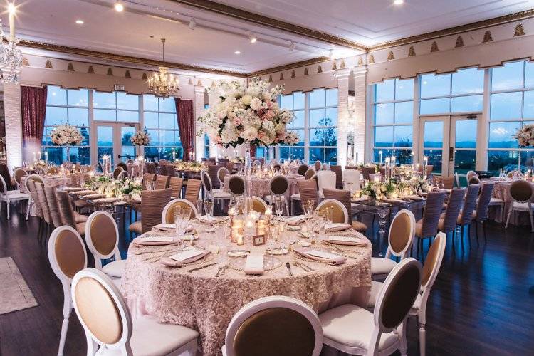 Blush and Gold Ballroom