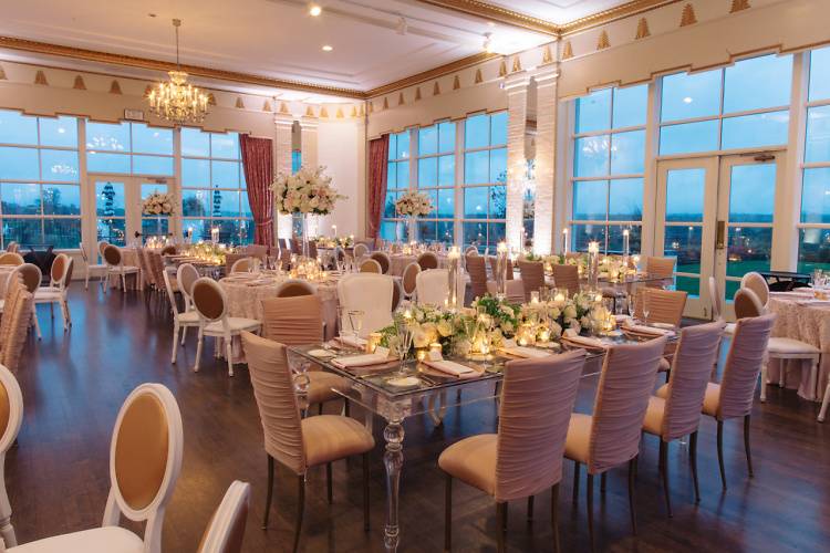 Blush and Gold Ballroom