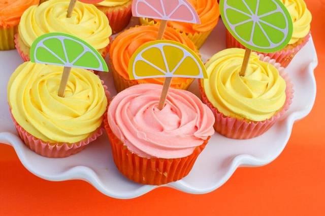 Citrus cupcakes