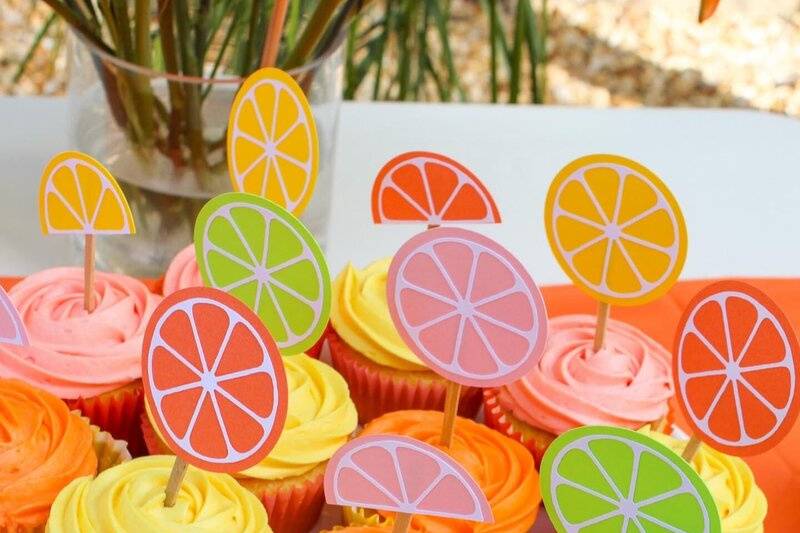 Citrus cupcakes