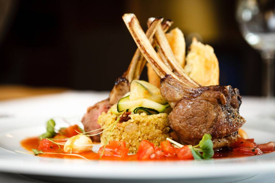 Moroccan lamb chops