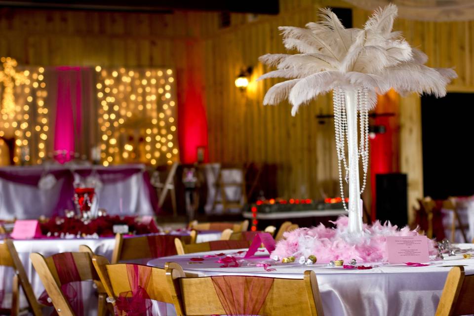 Cozy Glamour Wedding Decor Rentals