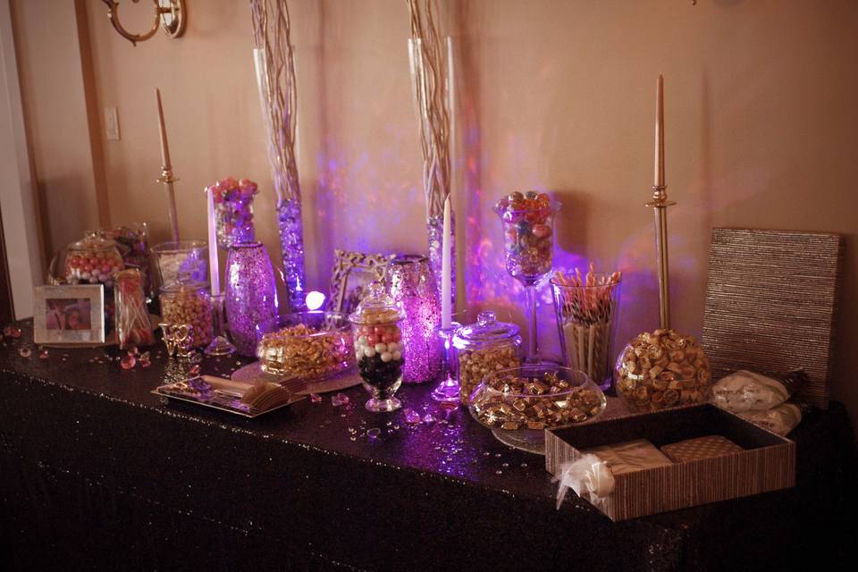 Great Gatsby Candy Table