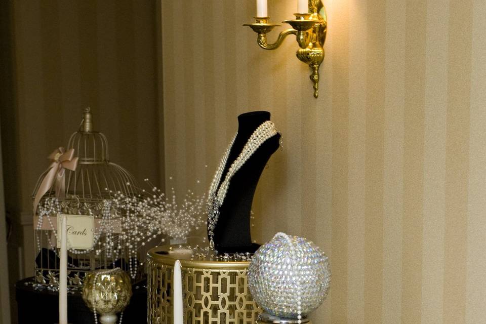 Great Gatsby Wedding Décor