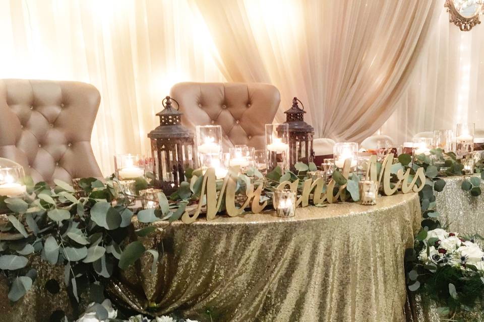 Sweetheart Table