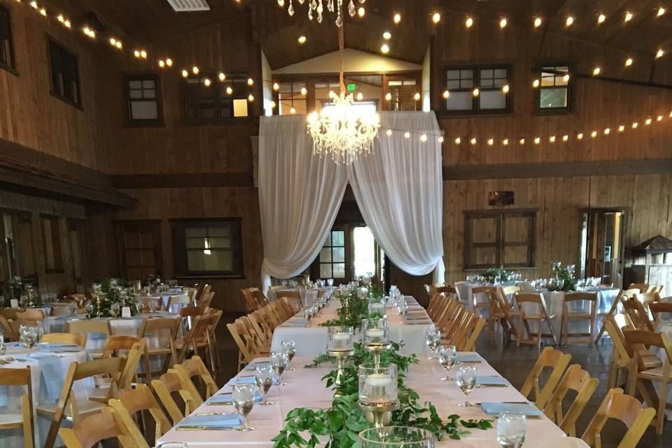 Wedding head table