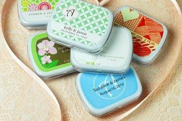 Personalized mint tins