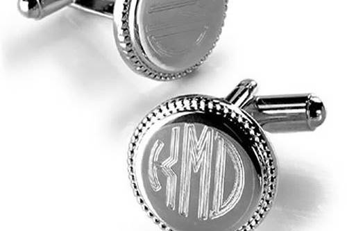 Monogrammed Cufflinks