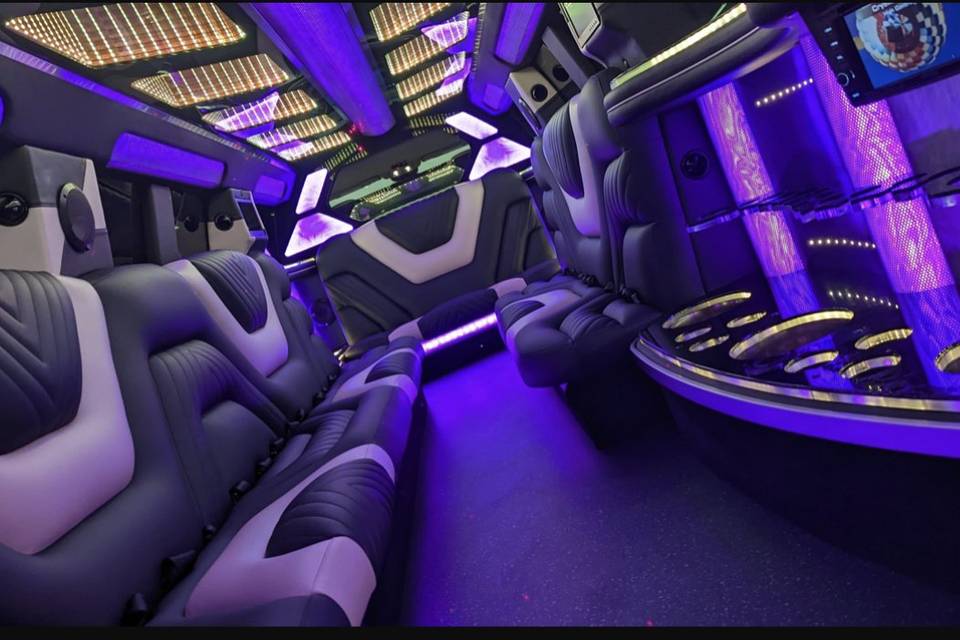 Our interior limo pics Infinit