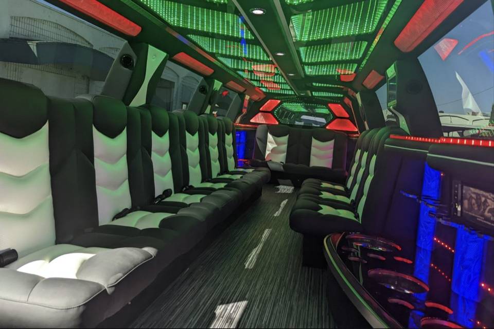 Our interior limo pics