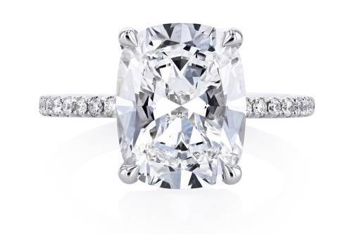 Cushion Cut Diamond Engagement