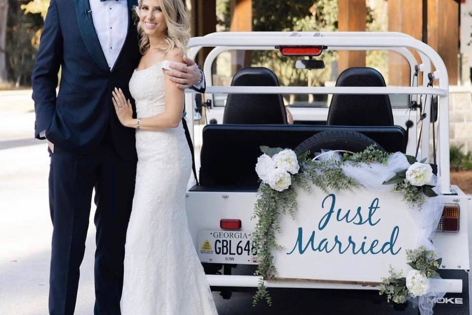 Just married