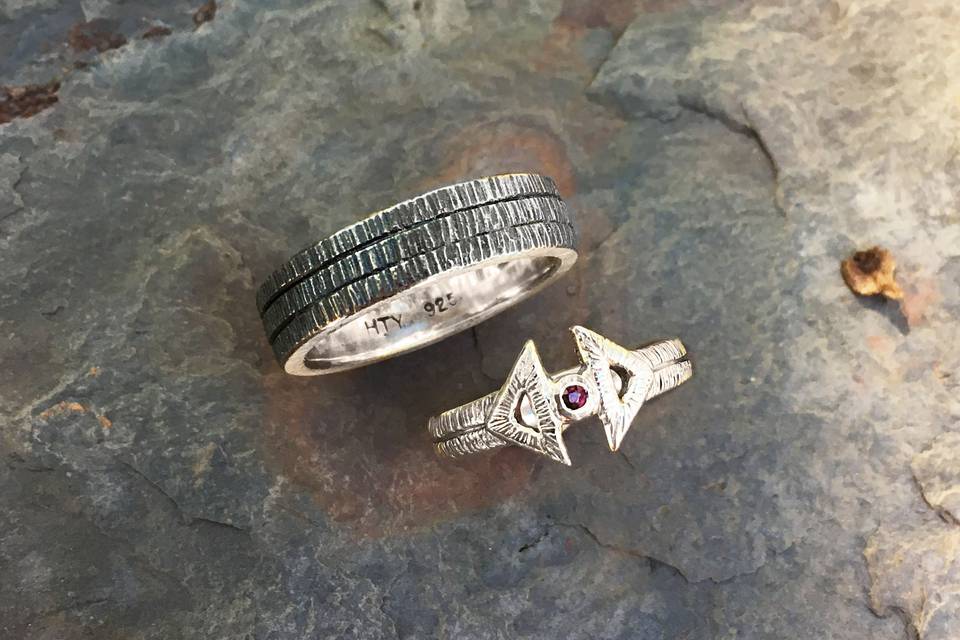 The couple ring