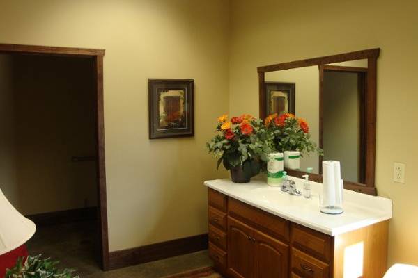 New and spacious restrooms and changing areas.
