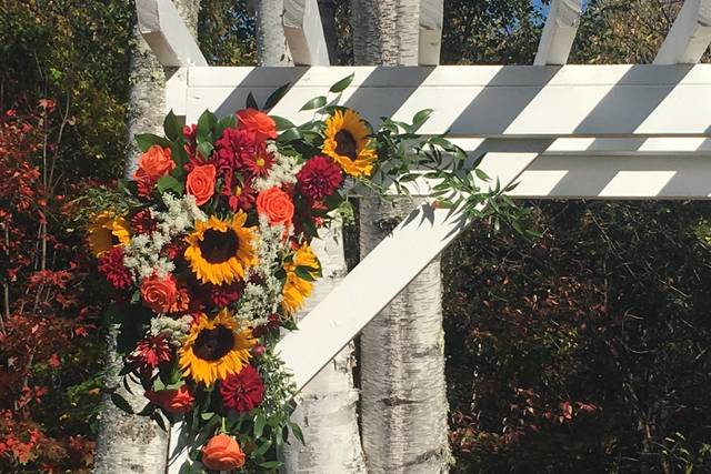 Autumn dream arch piece