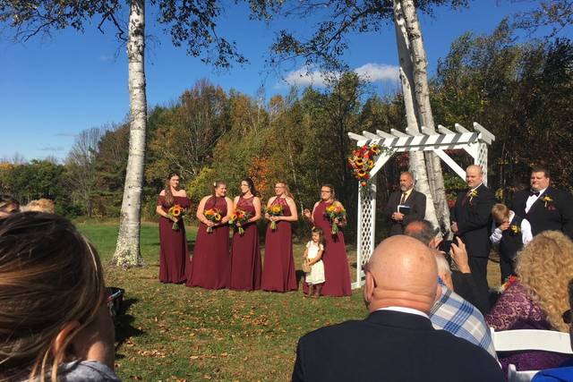 Autumn dream wedding