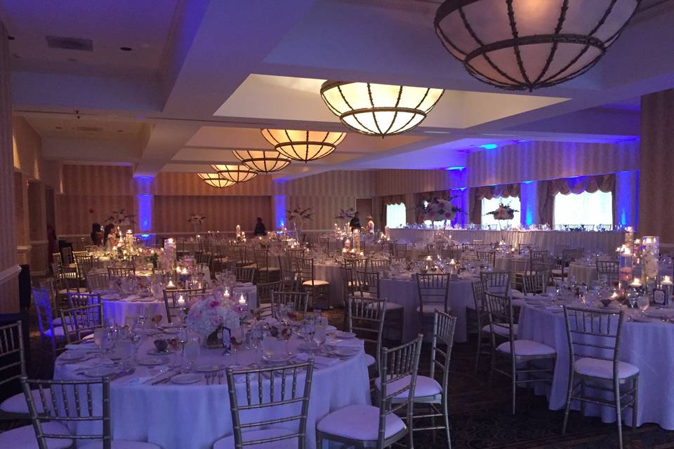 Reception lighting