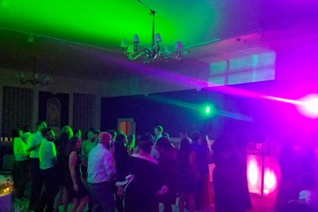 Small dance floor, big party