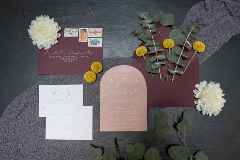 Custom Invitation Suite