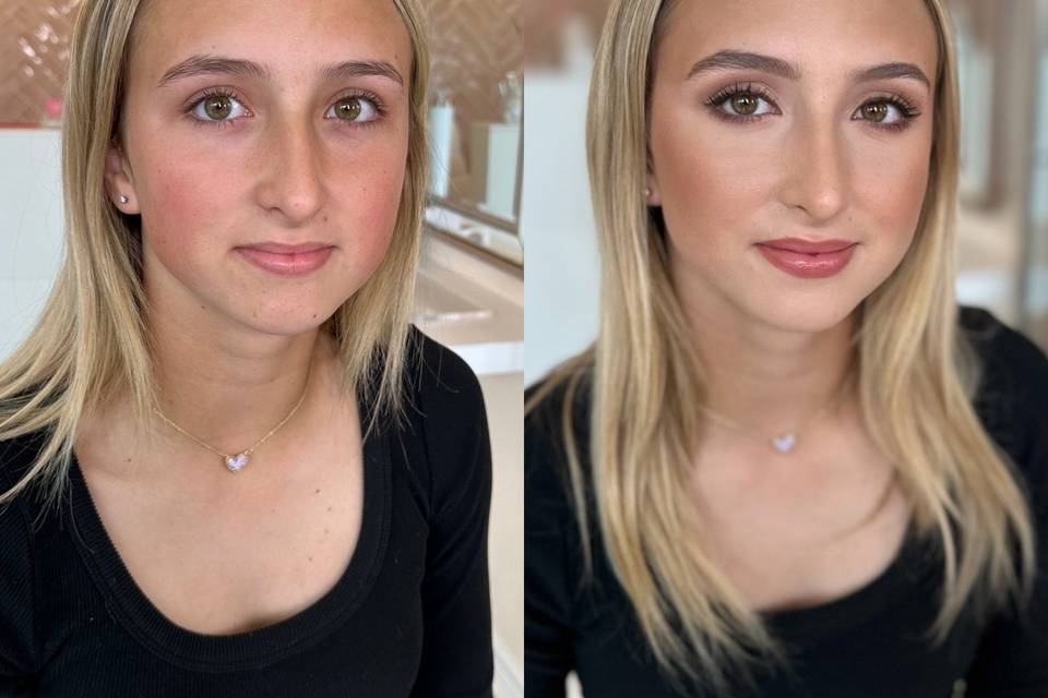 Bronzy Makeup