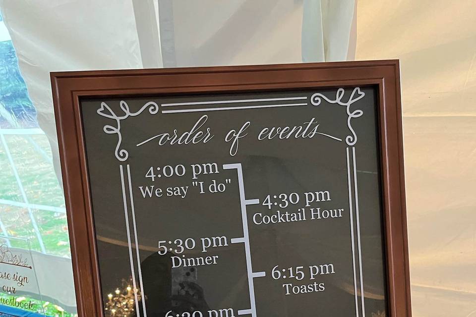 Order of Events