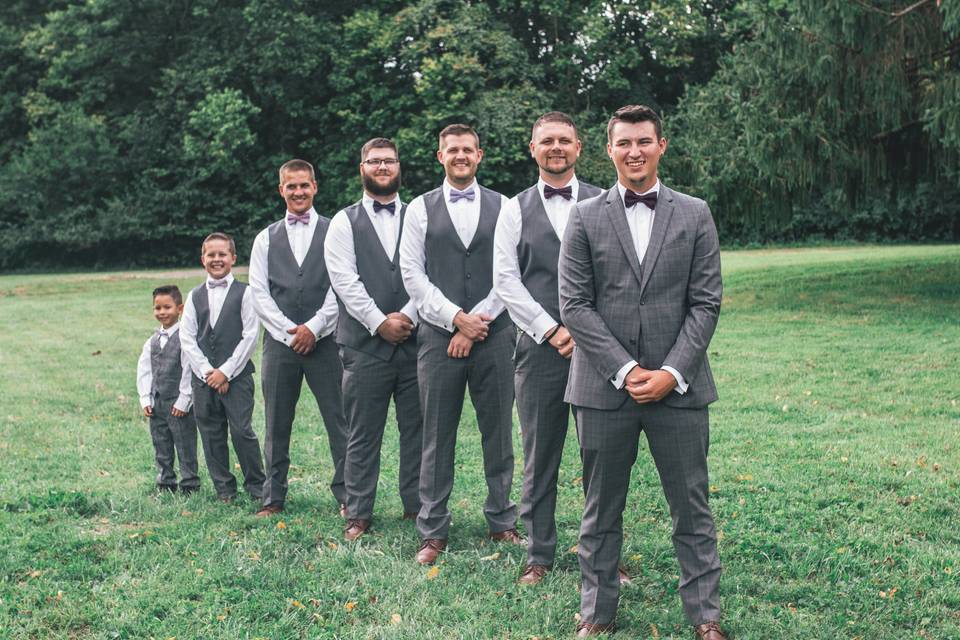 Groomsmen photos