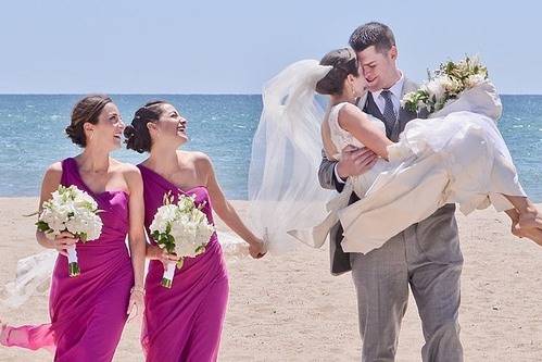 Beach wedding