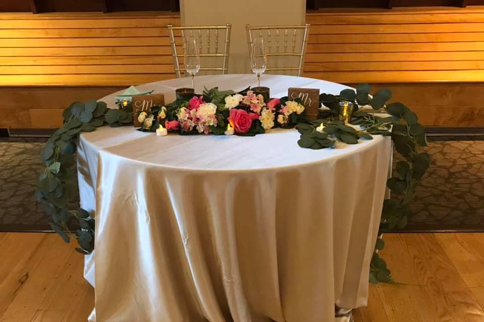 Sweetheard Table