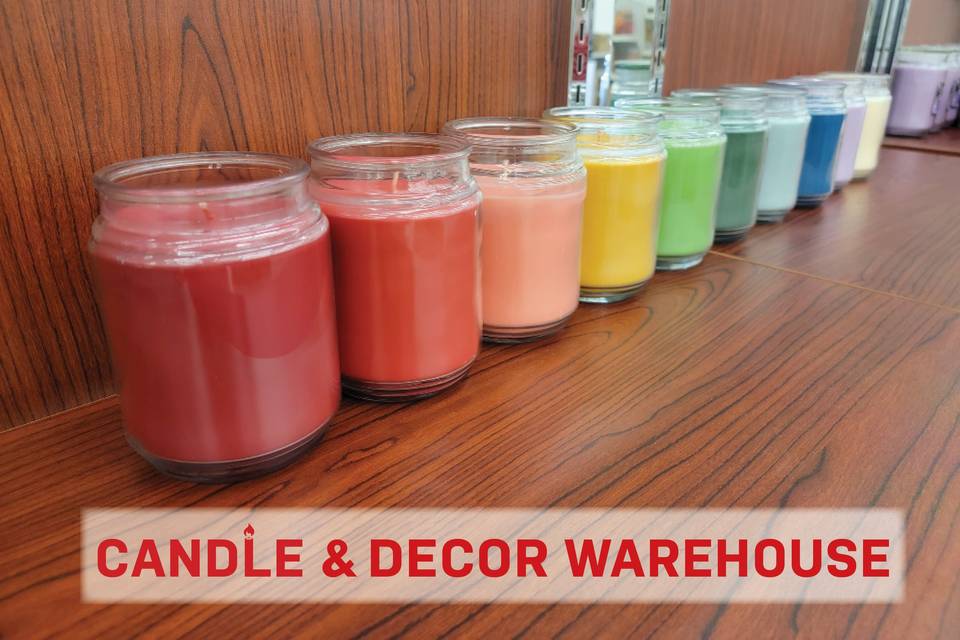 Candles of every size & color