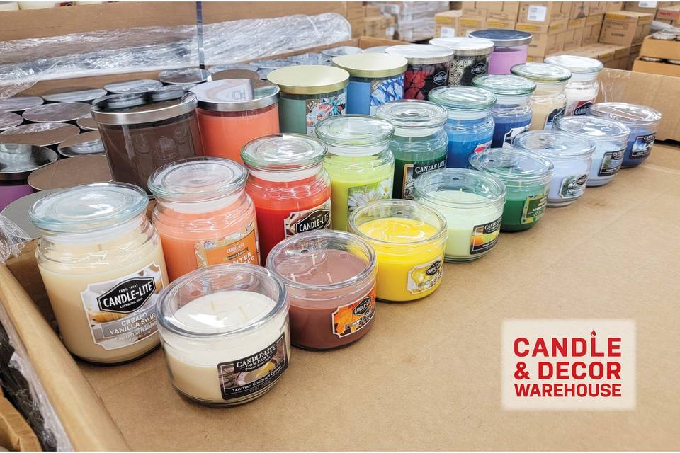 Candles of every size & color
