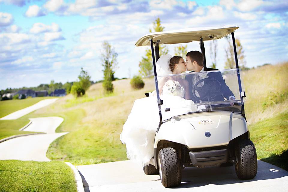 Take a Spin in a Golf Cart