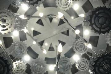 Chandelier in Lobby